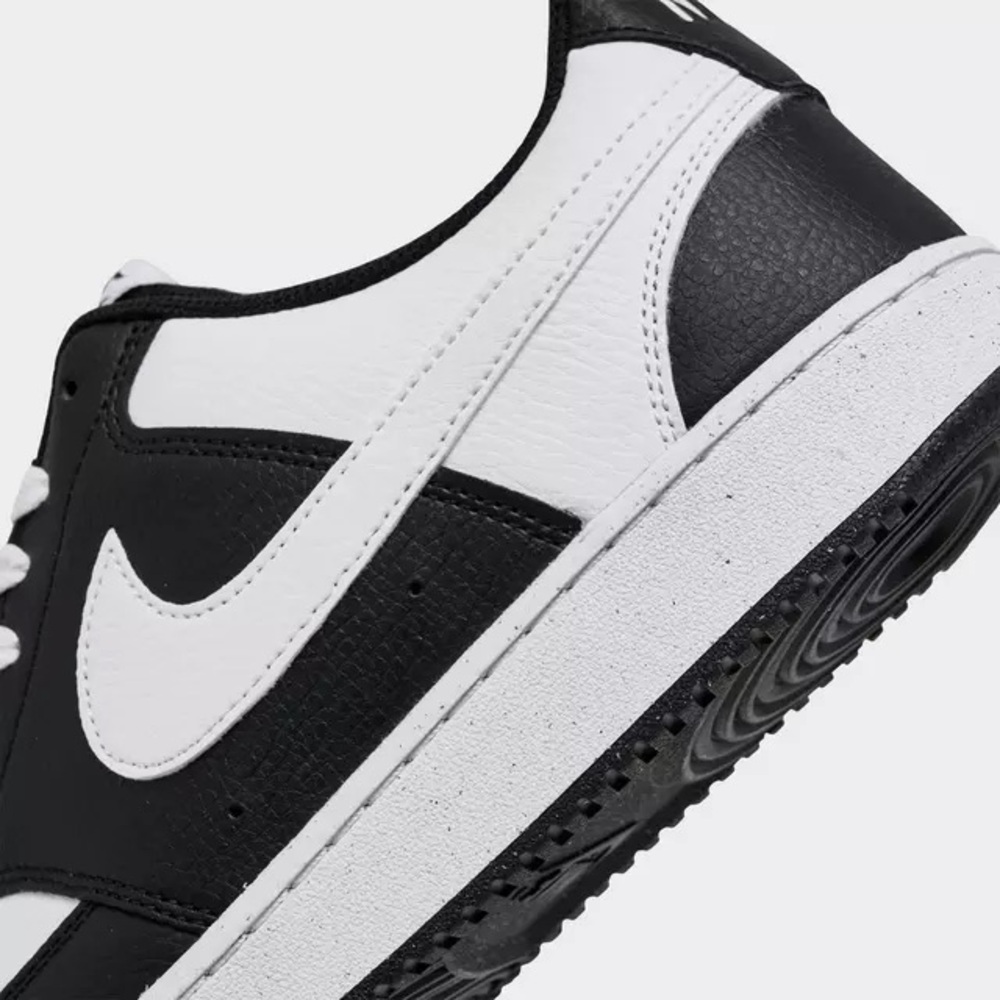 Men’s Nike Court Vision Low Tennis Shoes - Black White Panda HM9862-001 - Picture 10 of 10